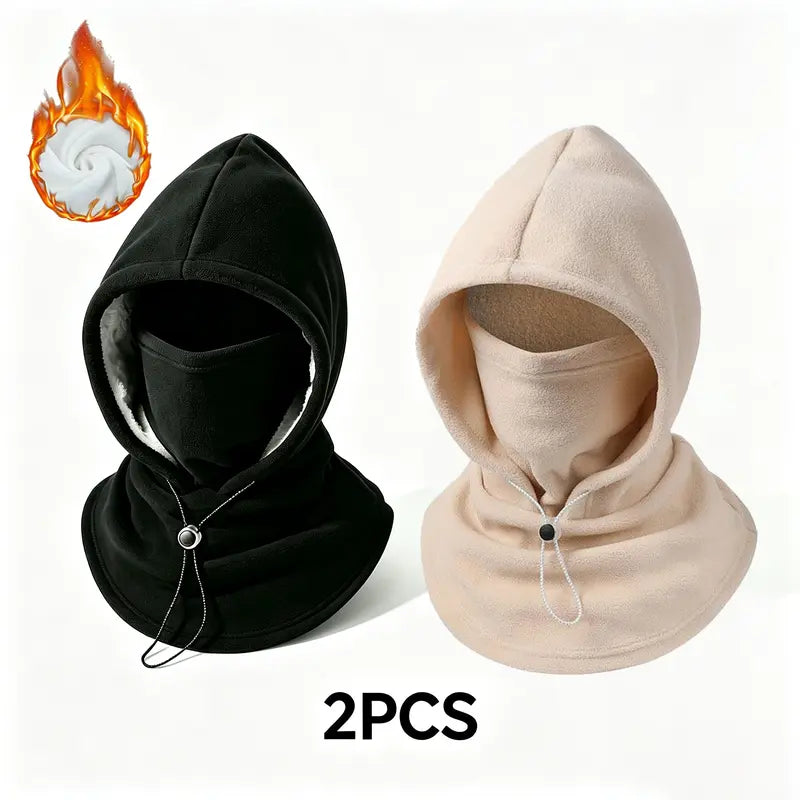 🔥Buy 1 Get 1 Free🔥2-in-1 Flannel Mask & Hat | Windproof Thermal Neck Visor Hat for Cycling 🚴