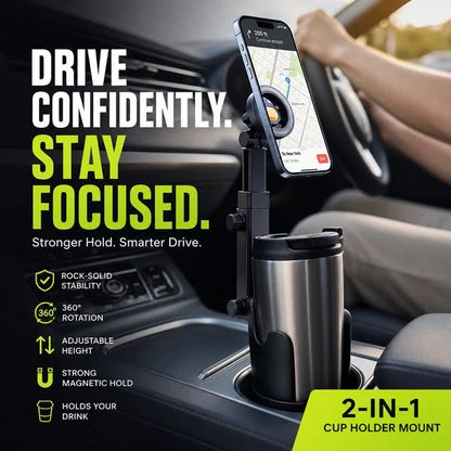 First 100 customers enjoy a 50% discount on car phone holders – 360° adjustable, suitable for all phones, available in magnetic and clip-on models.