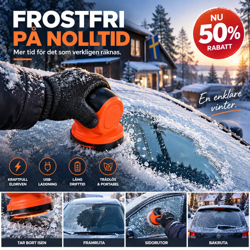 🔥50% OFF NOW! Rechargeable Electric Ice Scraper with LCD Display for Car Windows ❄️🚗