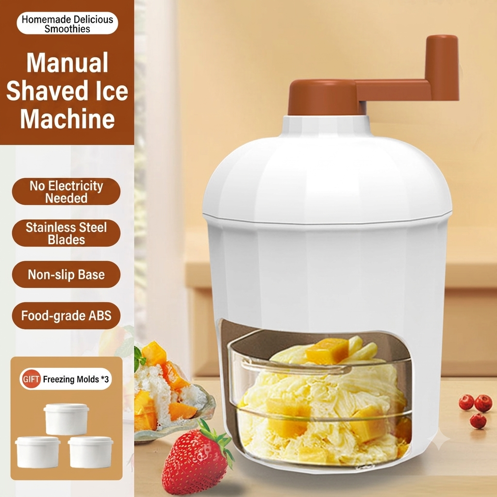 🔥Limited-time 50% off 🔥Manual ice shaver and ice molds