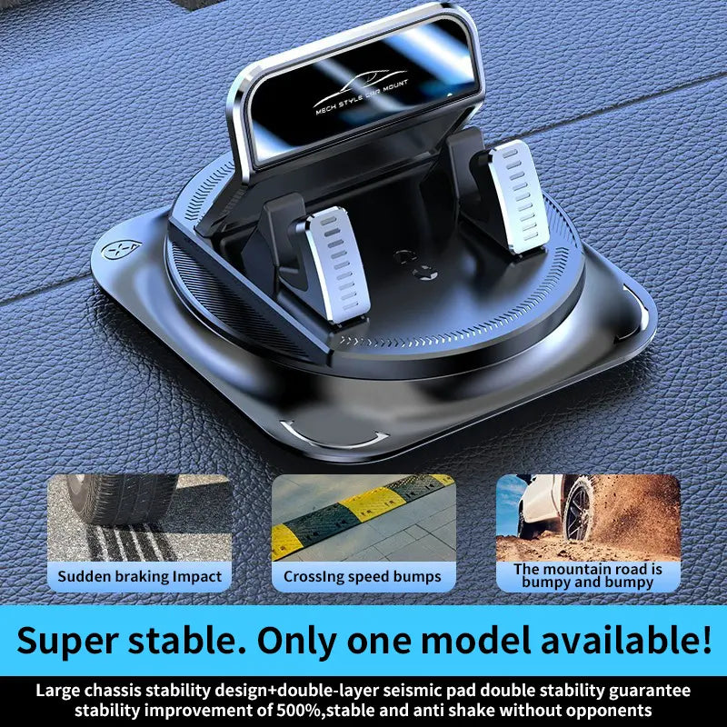 🔥58%OFF🚗Car Navigation Mount, Multi-Functional Car Mount, 360° Rotatable and Adhesive