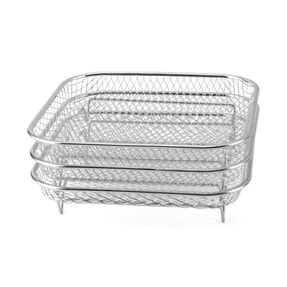 🔥 Half-price offer for the first 50 customers 🔥 Stackable stainless steel air fryer rack