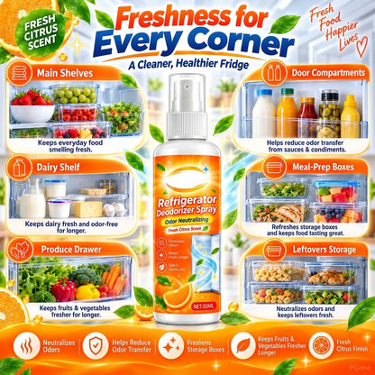 🧊 Half-price offer for the first 50 customers! 🍋 Say goodbye to fridge odors!