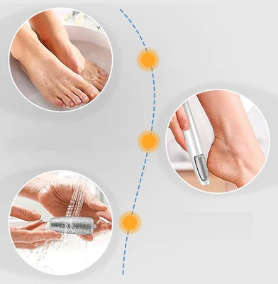 🔥2026 HOT SALE💥Rechargeable Electric Foot File – Smooth Heels, Anytime Anywhere
