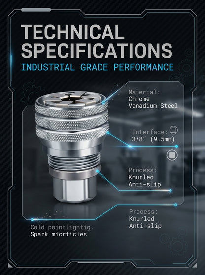 🔥Last Day Sale 50% OFF🔥Upgraded AdjustableUniversal Socket -10mm-19mm