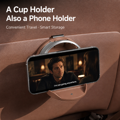 🚗Universal Foldable Car Cup Holder – Space-Saving Drink & Bottle Holder