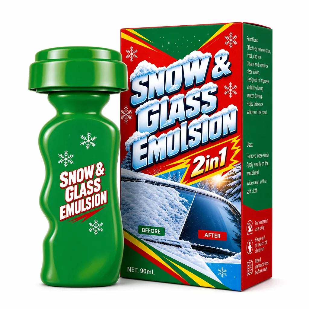 ❤️ Buy 1, Get 1 Free! 🎉 Multifunctional 2-in-1 Car Glass Cleaner (with handle)