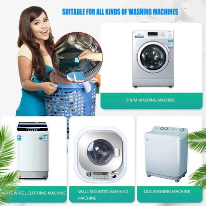 🧽50% OFF! ✨ Washing Machine Deep Cleaner Tablets