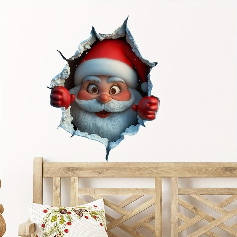 🎄Pre‑Christmas Sale｜Buy One, Get One FREE! Christmas Sale 50% OFF🎅 Creative Christmas Wall Stickers for Home Decoration