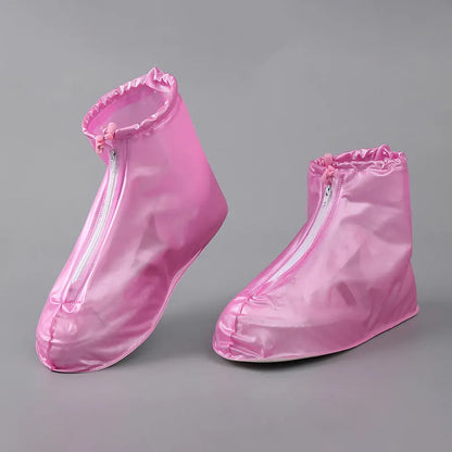 🌦️Waterproof Shoe Covers with Zipper & Adjustable Drawstring