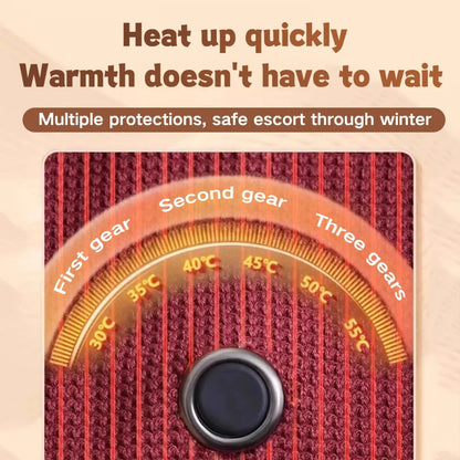 🔥Cozyhug🔥Portable Heated Shawl Soft Zipper Electric Heated Blanket Shawl