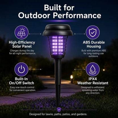 50%off🏠Summer Essentials🦟Solar-Powered UV Mosquito Killer Lamp