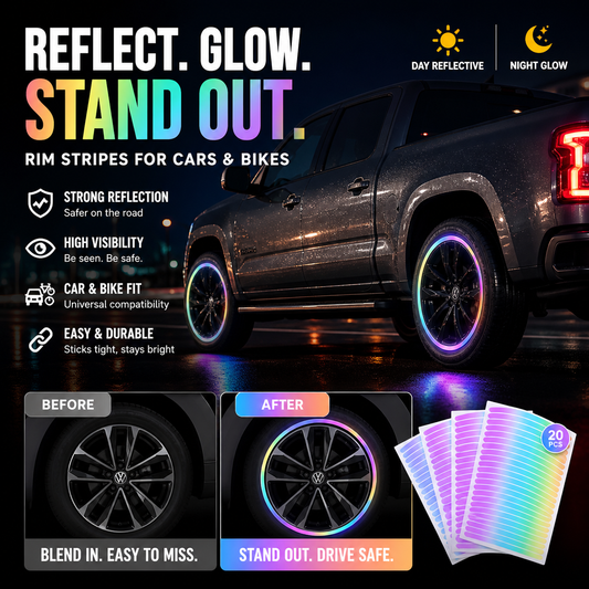 ⏳ Limited-time special offer 🔥 Popular fluorescent car wheel tags