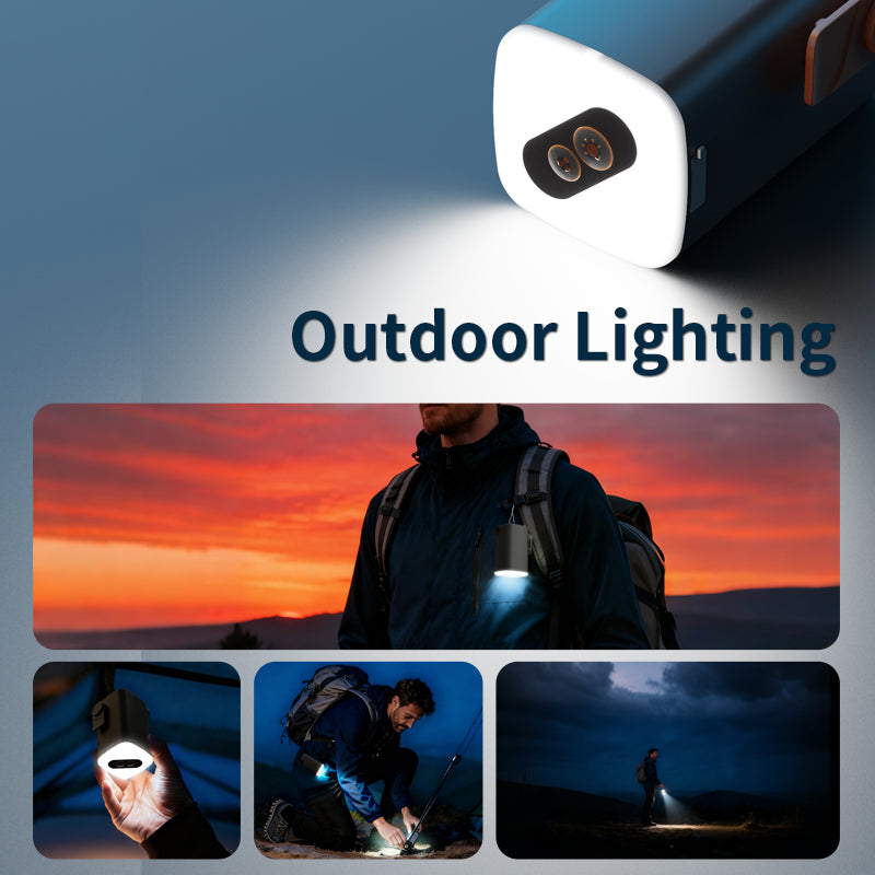🔥50% off🔥Mini Wireless Electric Air Pump | Pocket-Sized Rechargeable Inflatables Deflator | Portable Camping Lantern & Vacuum Storage Pump with Multi-Nozzles