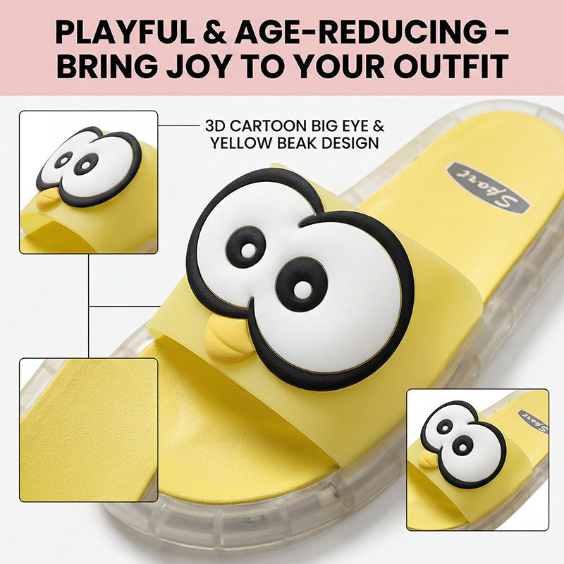 🔥Last Day Sale 50% OFF⏰🩴👀Cute Slippers With Cartoon Motifs That Glow👣🎁