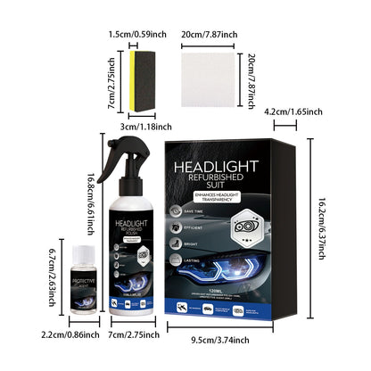 🔥Buy 1 Get 1 Free🔥Professional car headlight cleaning and polishing agent to remove yellowing and oxidation