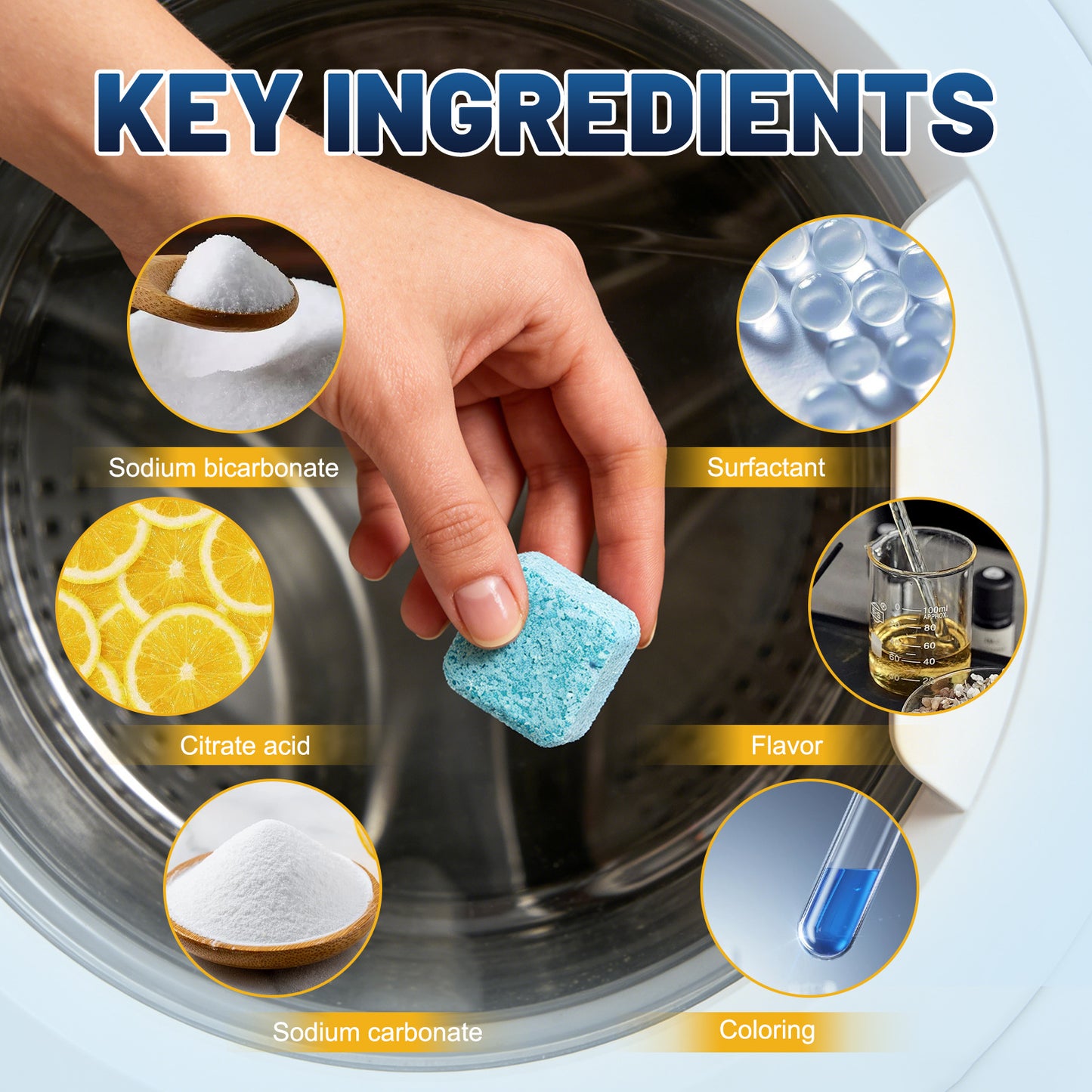 🔥2026 HOT SALE💥Eco-Friendly Washing Machine Cleaner
