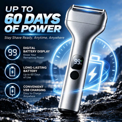 🪒 First 50 customers enjoy 50% off! 🔥 Rechargeable reciprocating electric shaver for men