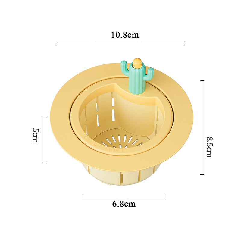 🔥LAST DAY 50% OFF  🥬2pcs Cactus Sink Filter Basket