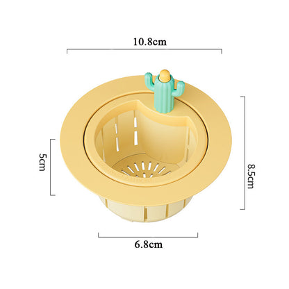 🔥LAST DAY 50% OFF  🥬2pcs Cactus Sink Filter Basket