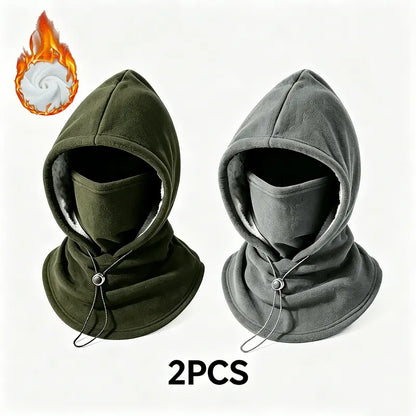 🔥Buy 1 Get 1 Free🔥2-in-1 Flannel Mask & Hat | Windproof Thermal Neck Visor Hat for Cycling 🚴