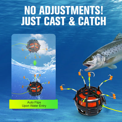 ☀️Limited-time 50% off🥇Reverse Bottom Bait Cage Fishing Hook