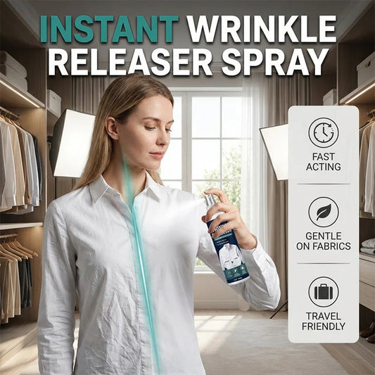 👔 Wrinkle-removing spray for clothes – No ironing required