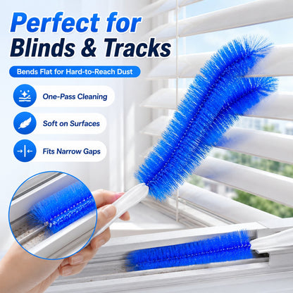 ✨Buy 1 Get 1 Free✨Flexible microfiber duster – suitable for hard-to-reach areas
