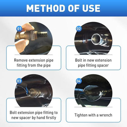 🚗 50% OFF NOW! 🧽Stainless Steel Oxygen Sensor Spacer