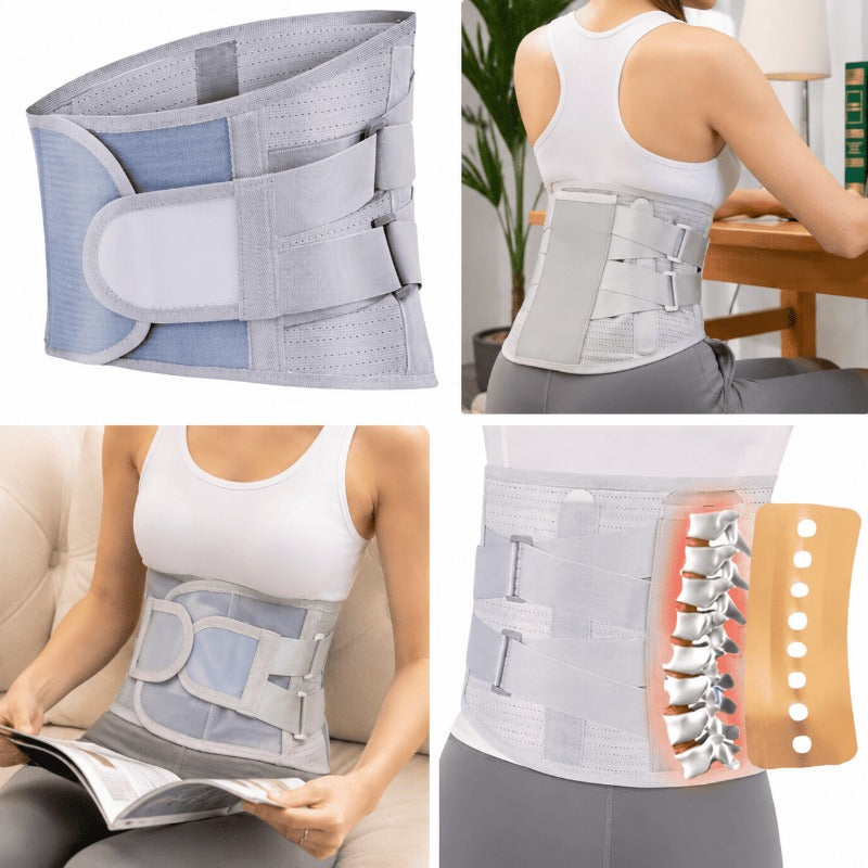 🔥Hot sale🔥Dual Rigid Flexible Support Brace-The Most Professional Lumbar Support Equipment