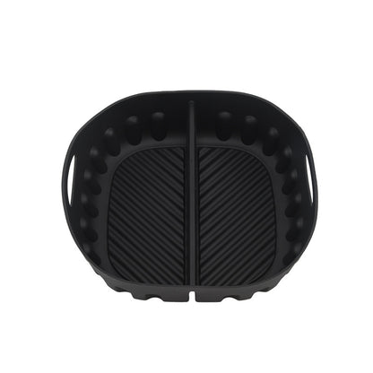 ⏱️ Buy 1 Get 1 Free – Today Only 🔥 Reusable Compartmentalized Silicone Air Fryer Liner
