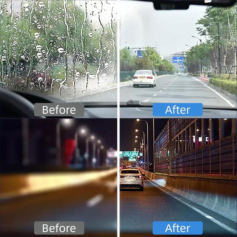 ✨️TODAY ONLY⚡Buy One Get One Free🔥🚗 Handheld Car Glass Oil Film Remover – Remove Stubborn Windshield Stains Easily