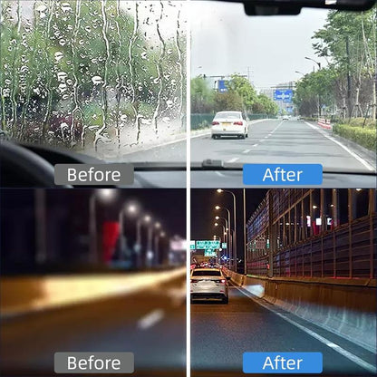 ✨️TODAY ONLY⚡Buy One Get One Free🔥🚗 Handheld Car Glass Oil Film Remover – Remove Stubborn Windshield Stains Easily