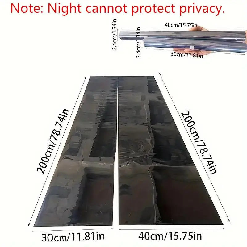 🔥Buy 1 Get 1 Free for the First 50 Customers🎁🔥Anti-Peeping One-Way Window Film, Sun Block Privacy Sticker🏠