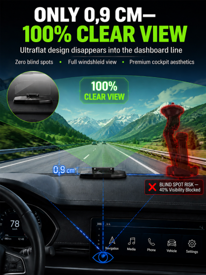 🚗50% off for a limited time! Smart car HUD "co-pilot": clear guidance, suitable for various models
