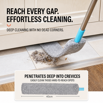 🔥Limited-time 50% off🧹Bendable Washable Microfiber Dust Brush, Hard To Reach Furniture Gaps🧼