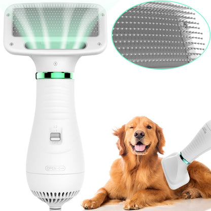 🔥🔥LIMITED-TIME 50% OFF! 🐾2-in-1 Pet Dryer Brush-Blow dryer + styling