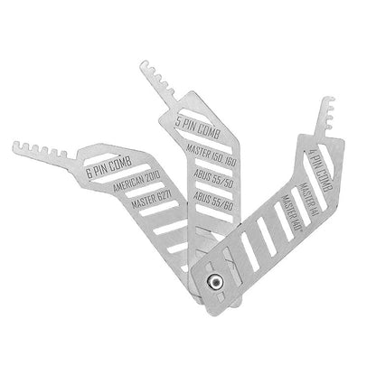 🔒 COMB Lock Picks Multifunctional Portable Tool