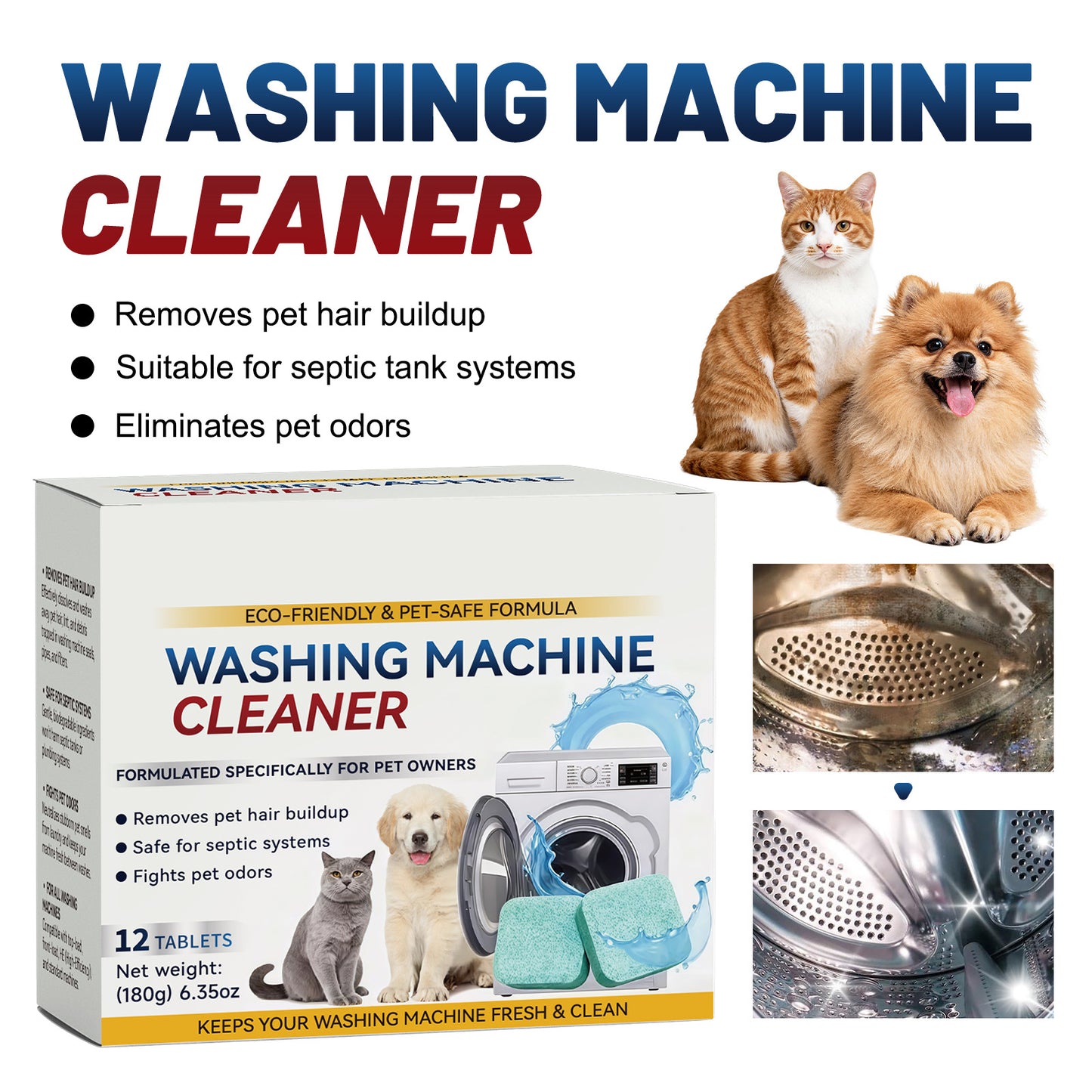 🔥2026 HOT SALE💥Eco-Friendly Washing Machine Cleaner