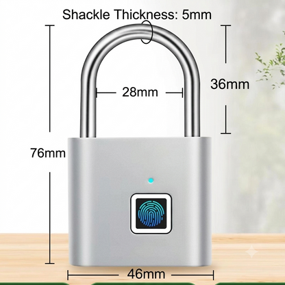 🔥Free shipping🎁Smart Bluetooth fingerprint anti-theft padlock