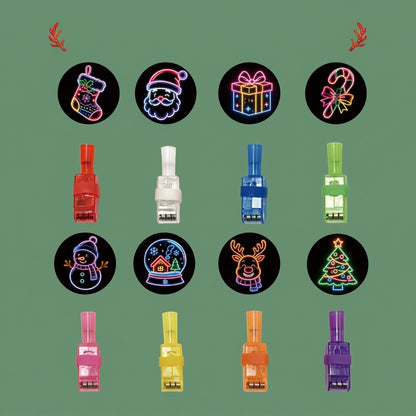👻Halloween Hot Sale 🎃First 50 Customers Enjoy 50% Off🎃 Mini Colorful LED Finger Lights –