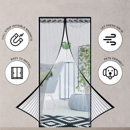 ⏰Limited-time 50% off ✨Magic Mesh Summer Magnetic Mosquito Screen Door Curtain