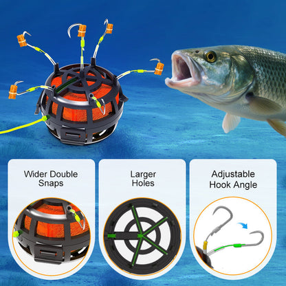 ☀️Limited-time 50% off🥇Reverse Bottom Bait Cage Fishing Hook