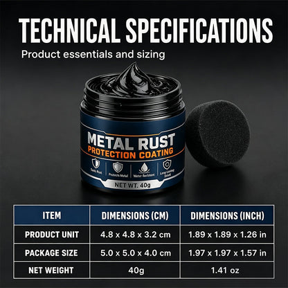 🎨🖌️Metal Rust Protection Black Repair Paste