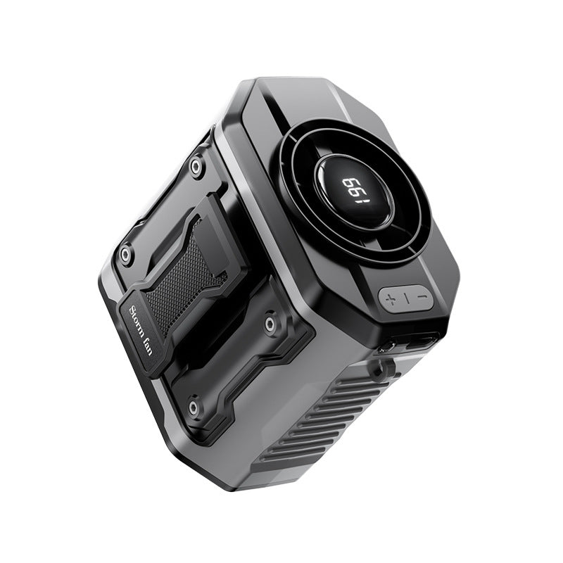 💥50%OFF🌬️Rechargeable Portable Mini Waist Fan with Belt Clip, 199 Speeds, for Outdoor Workers