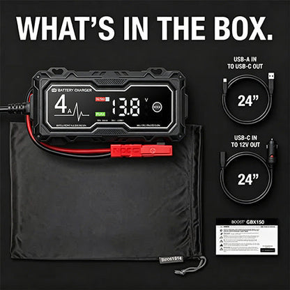 🔥2026 HOT SALE & Free Shipping 💥 Boost X GBX155 4250A Car Jump Starter — Suitable for 10.0L Gasoline & 8.0L Diesel Engines
