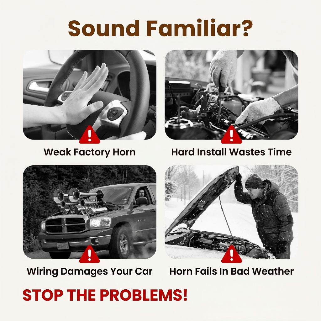 🛻📢150DB Dual Trumpet Horn For Vehicles
