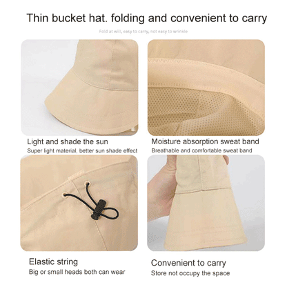 🔥Buy one get one free for a limited time👒Sunscreen hat for bare face with UV protection🌞