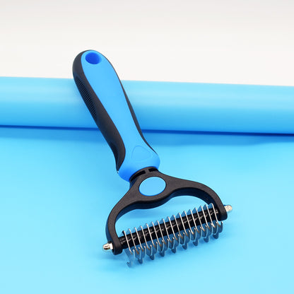 🎁New Arrival 50% OFF💥 2-in-1 Deshedding & Dematting Pet Brush