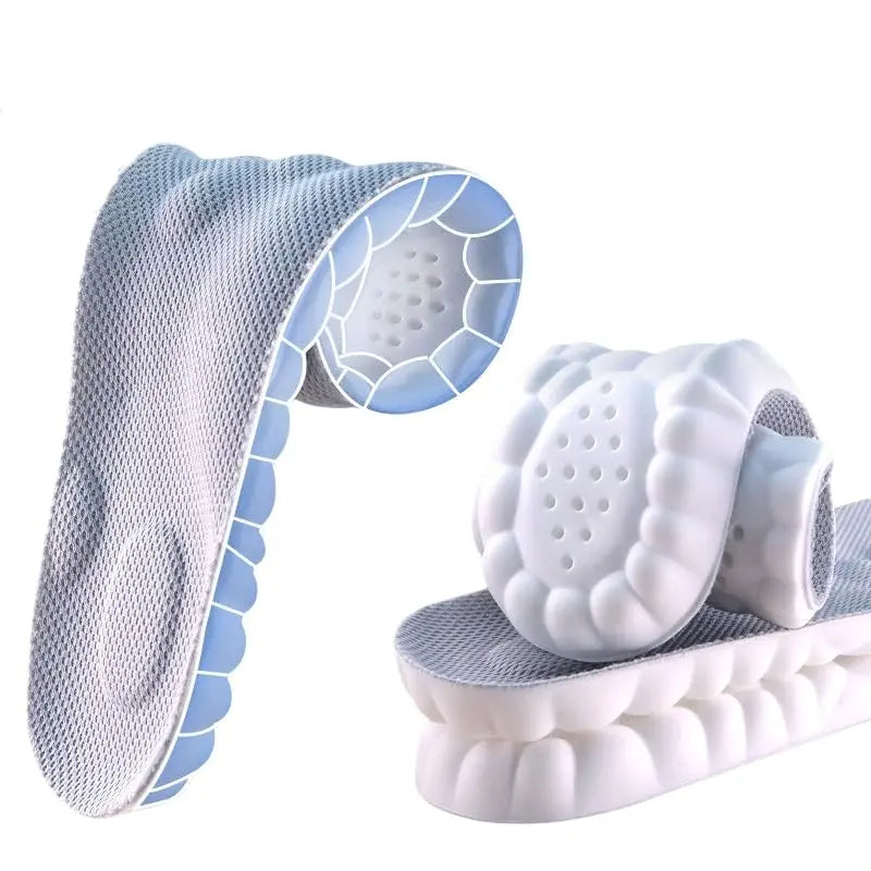 4D Cloud Memory Foam Insoles for Men & Women - Trim to Fit